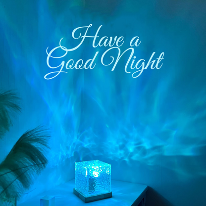 Crystal Water Ripple Projector Romantic Ambient Lamp Multicolor 