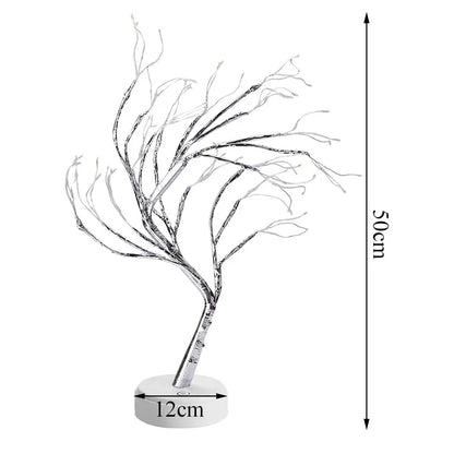 Christmas Tree LED Night Light Lamp USB Plug